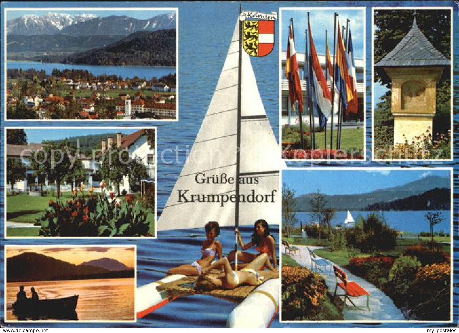 72542462 Krumpendorf Woerthersee Ortsansichten  Krumpendorf Woerthersee - Autres & Non Classés