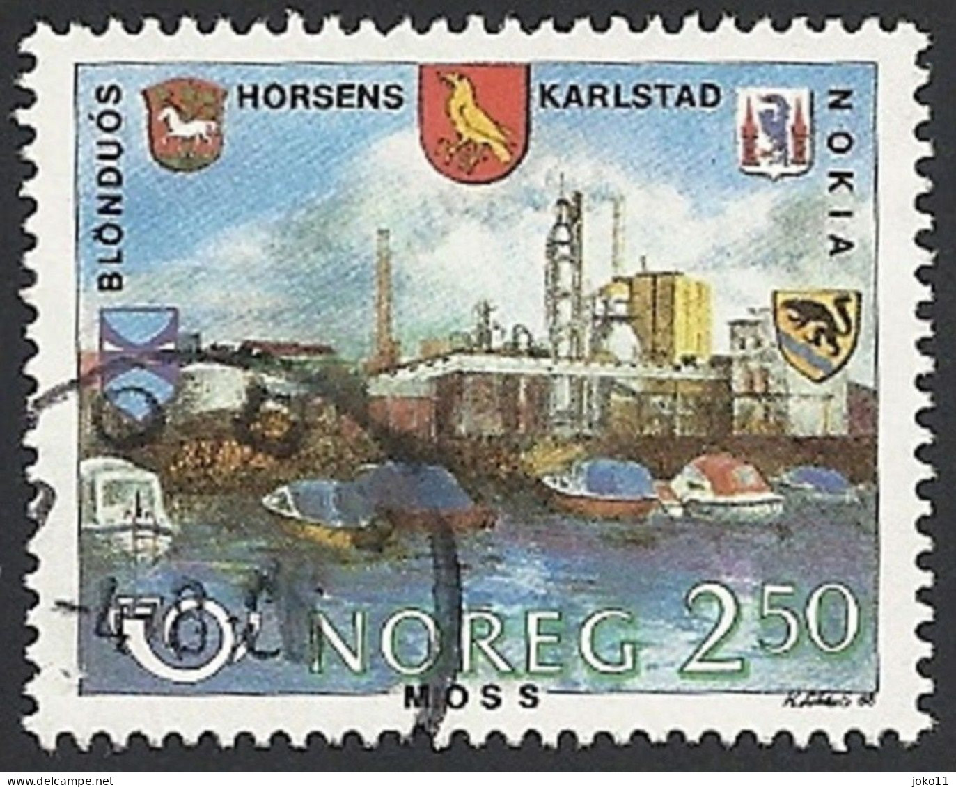 Norwegen, 1986, Mi.-Nr. 948, Gestempelt - Oblitérés