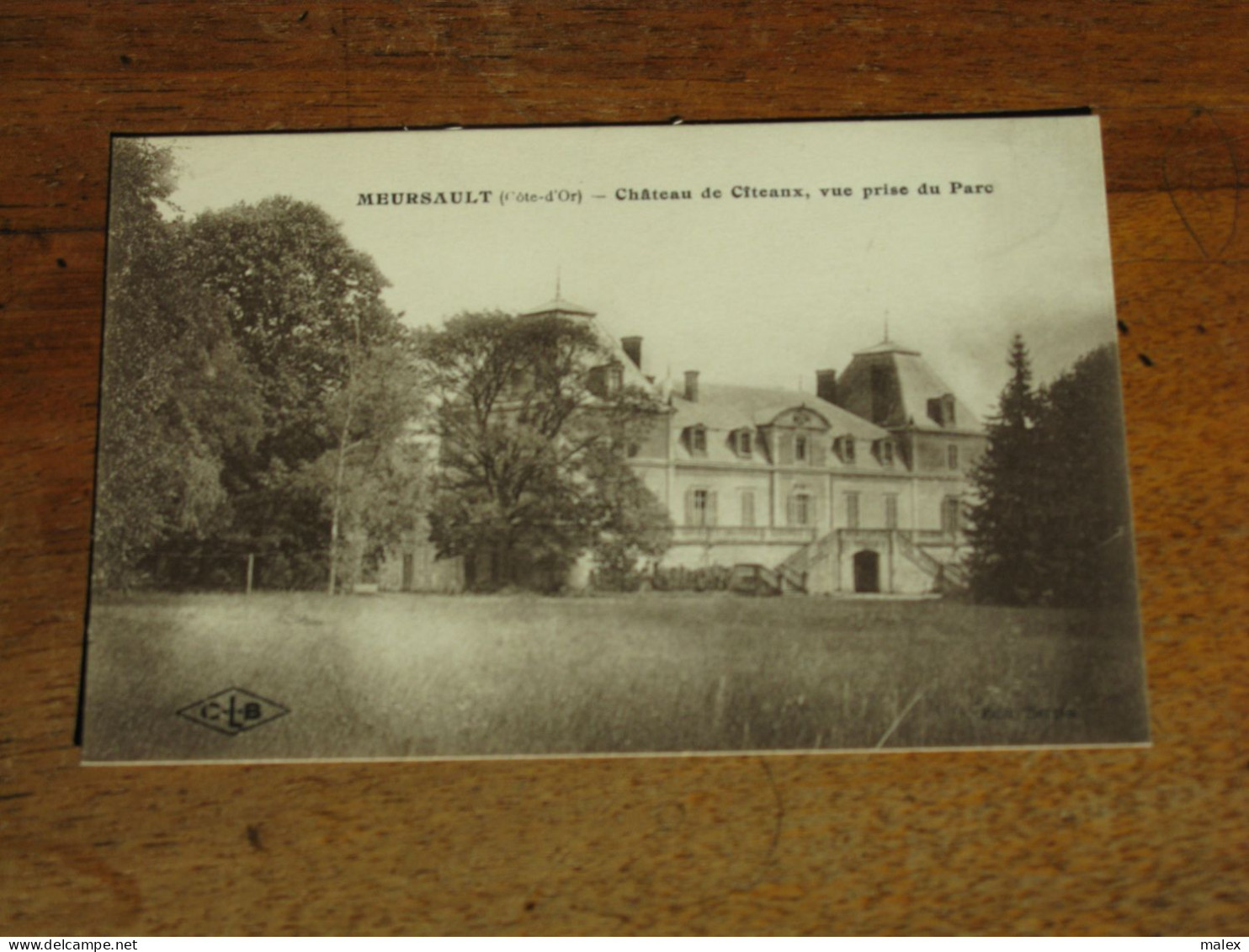 MEURSAULT / Chateau De Citeanx , Vue Prise Du Parc - Meursault