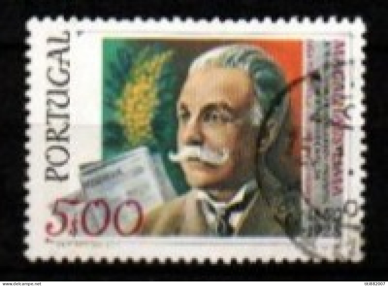 PORTUGAL    -   1978.    Y&T N° 1403 Oblitéré  .  Magalhaes Lima,  Journaliste. - Used Stamps