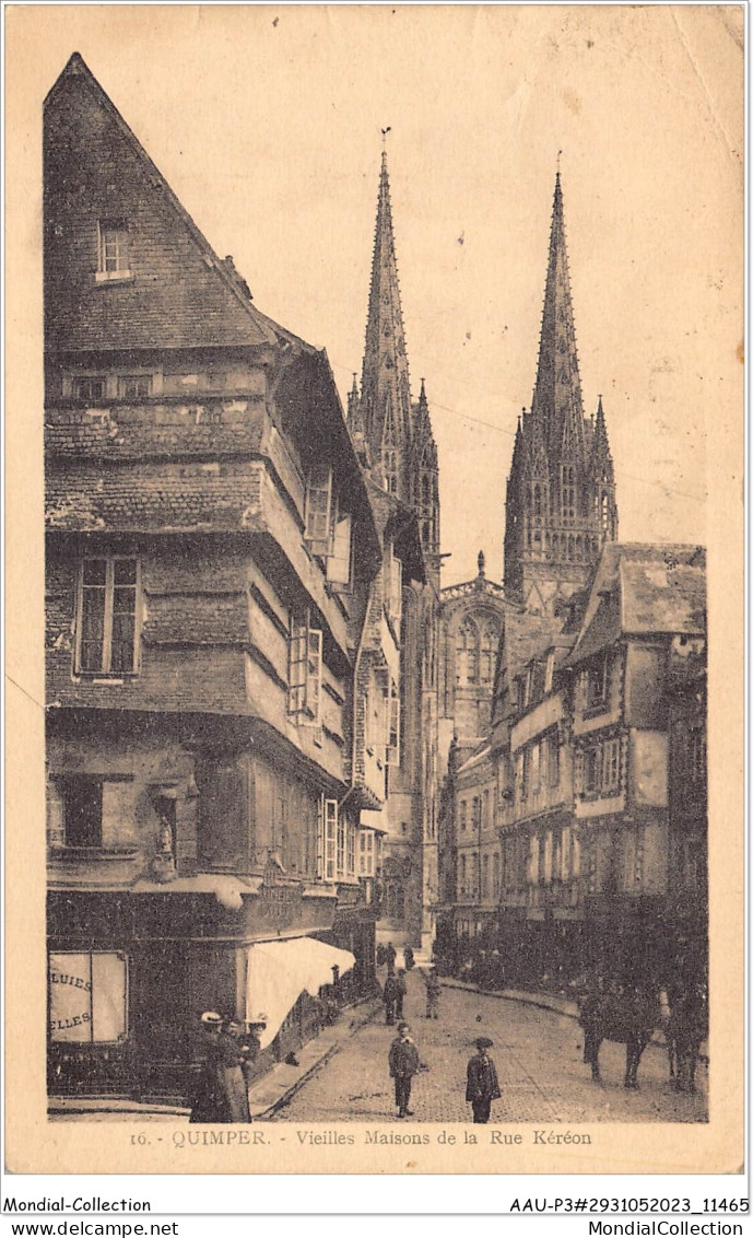 AAUP3-29-0240 - QUIMPER - Vieilles Maison De La Rue Kereon - Quimper