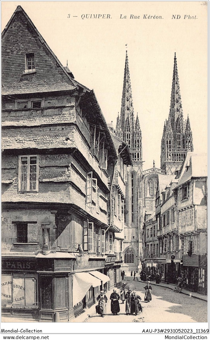 AAUP3-29-0192 - QUIMPER - La Rue  Kereon - Quimper