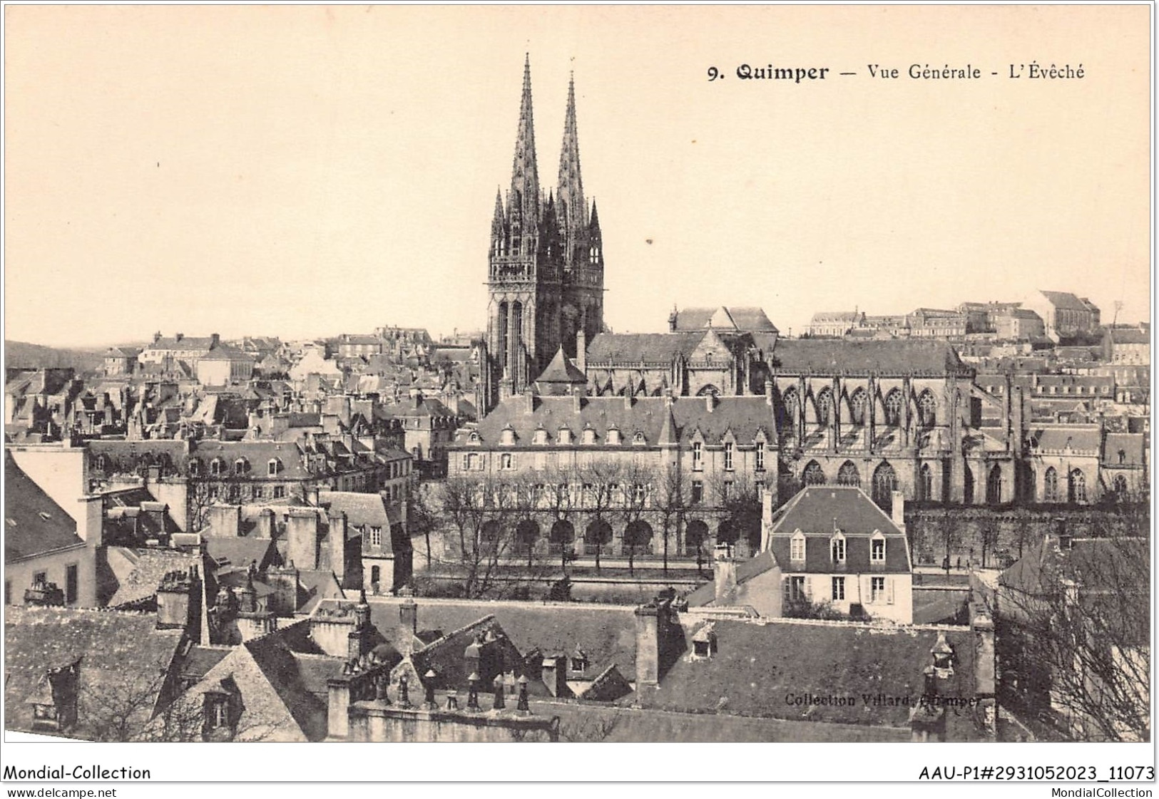 AAUP1-29-0045 - QUIMPER - Vue Generale -L'Eveche - Quimper