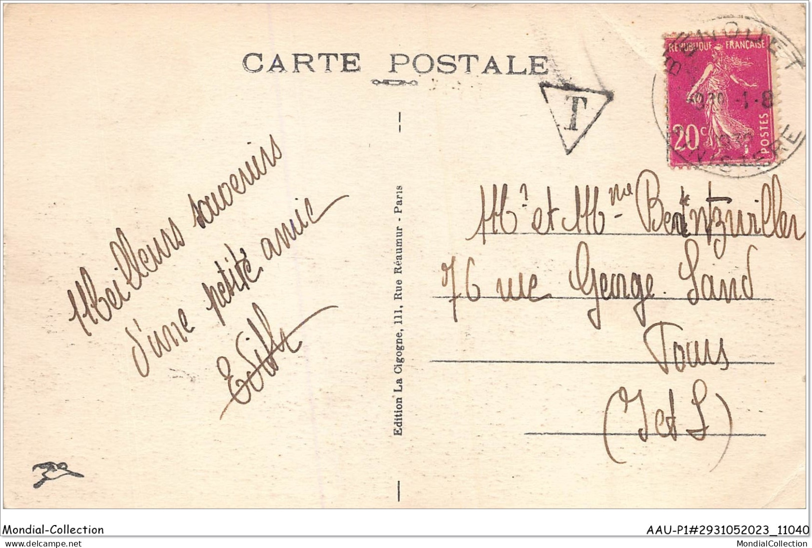 AAUP1-29-0028 - BENODET - Vue Generale Vers Le Port Sainte Marine - Bénodet