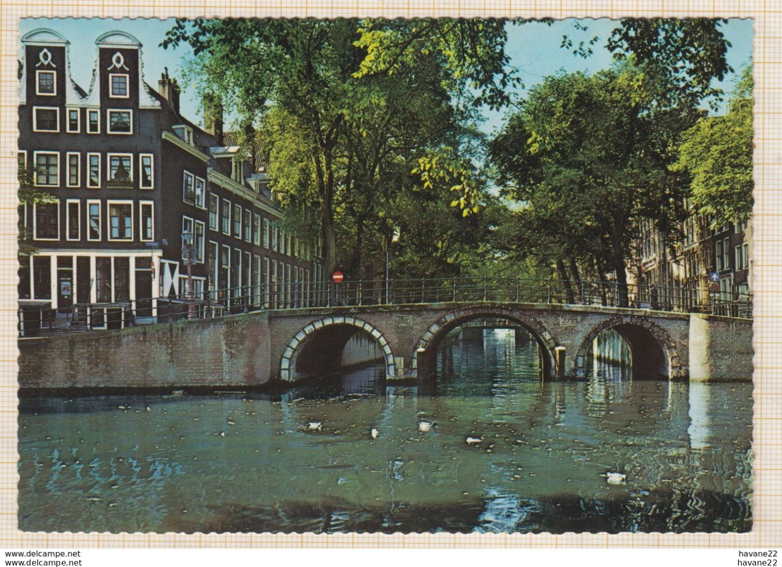 8AK4223 Amsterdam Bridge Across The Leidsegracht 2 SCANS - Amsterdam