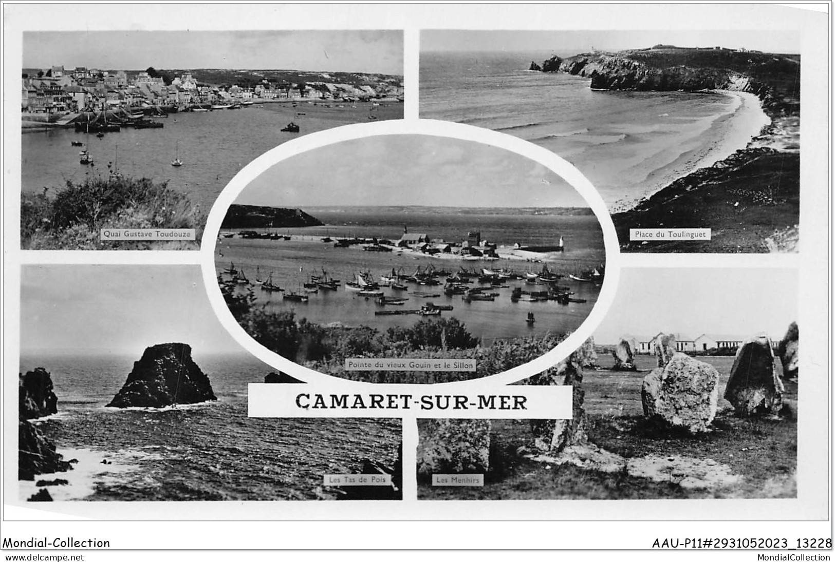 AAUP11-29-1035 - Souvenir De CAMARET-SUR-MER - Multi-Vues - Camaret-sur-Mer