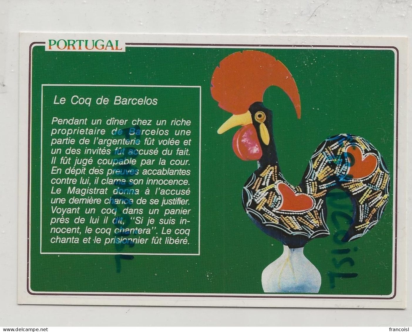 Portugal. Le Coq De Barcelos - Other & Unclassified