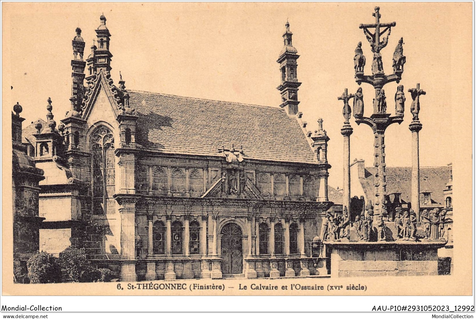 AAUP10-29-0918 - SAINT-THEGONNEC - Le Calvaire Et L'Ossuaire   - Saint-Thégonnec