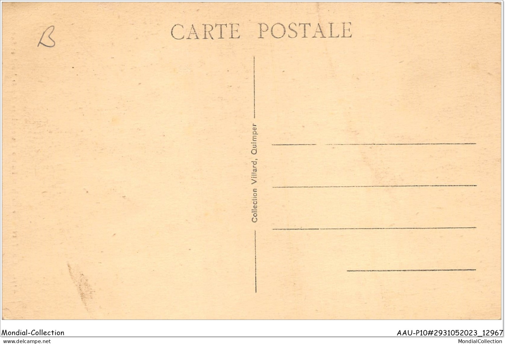 AAUP10-29-0905 - CONFORT-MEILARS - Le Calvaire   Forme Triangulaire -Cote Nord  Et Sud  - Confort-Meilars