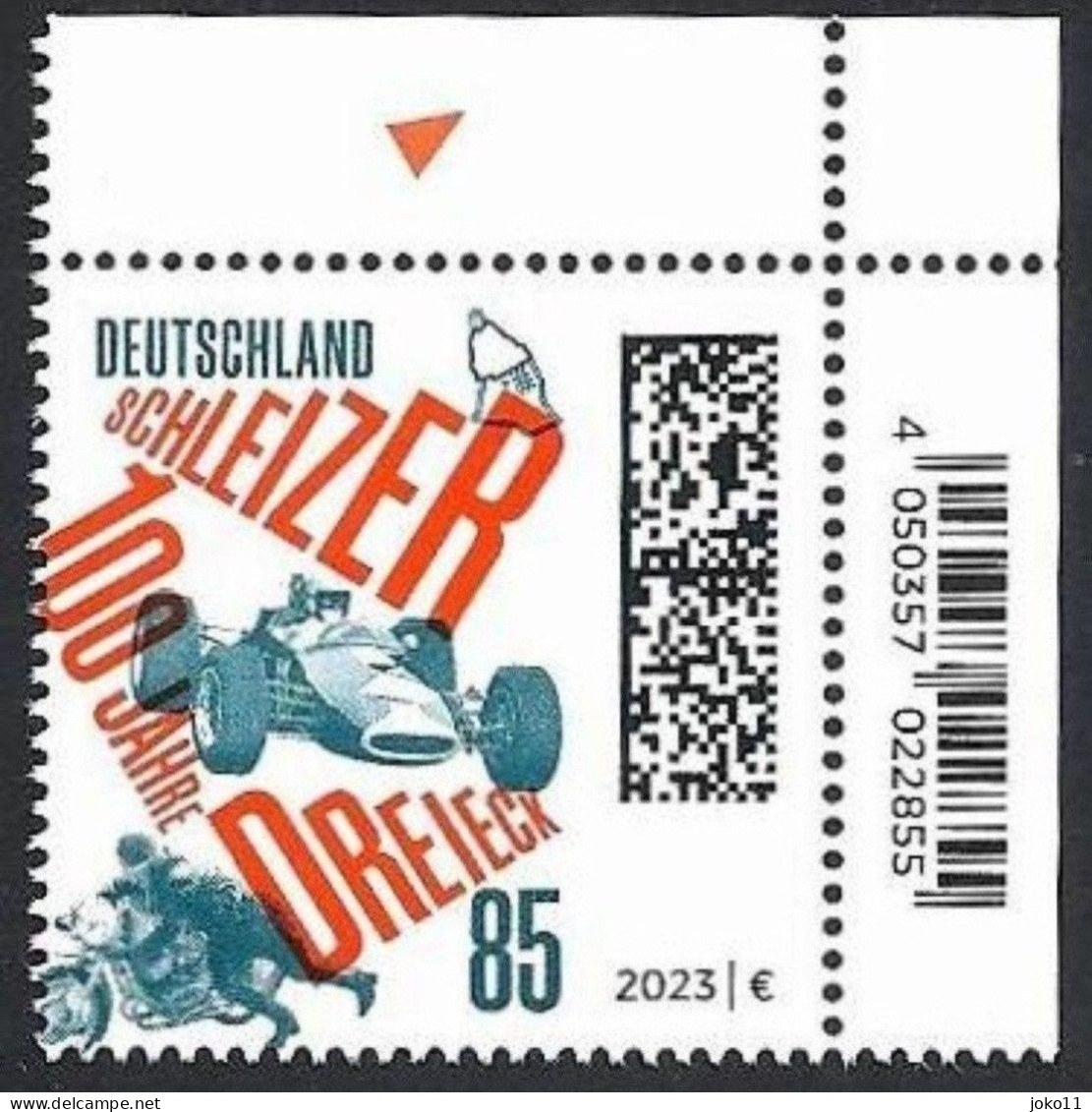 Deutschland, 2023, Mi.-Nr. 3768, Eckrand, Postfrisch - Unused Stamps