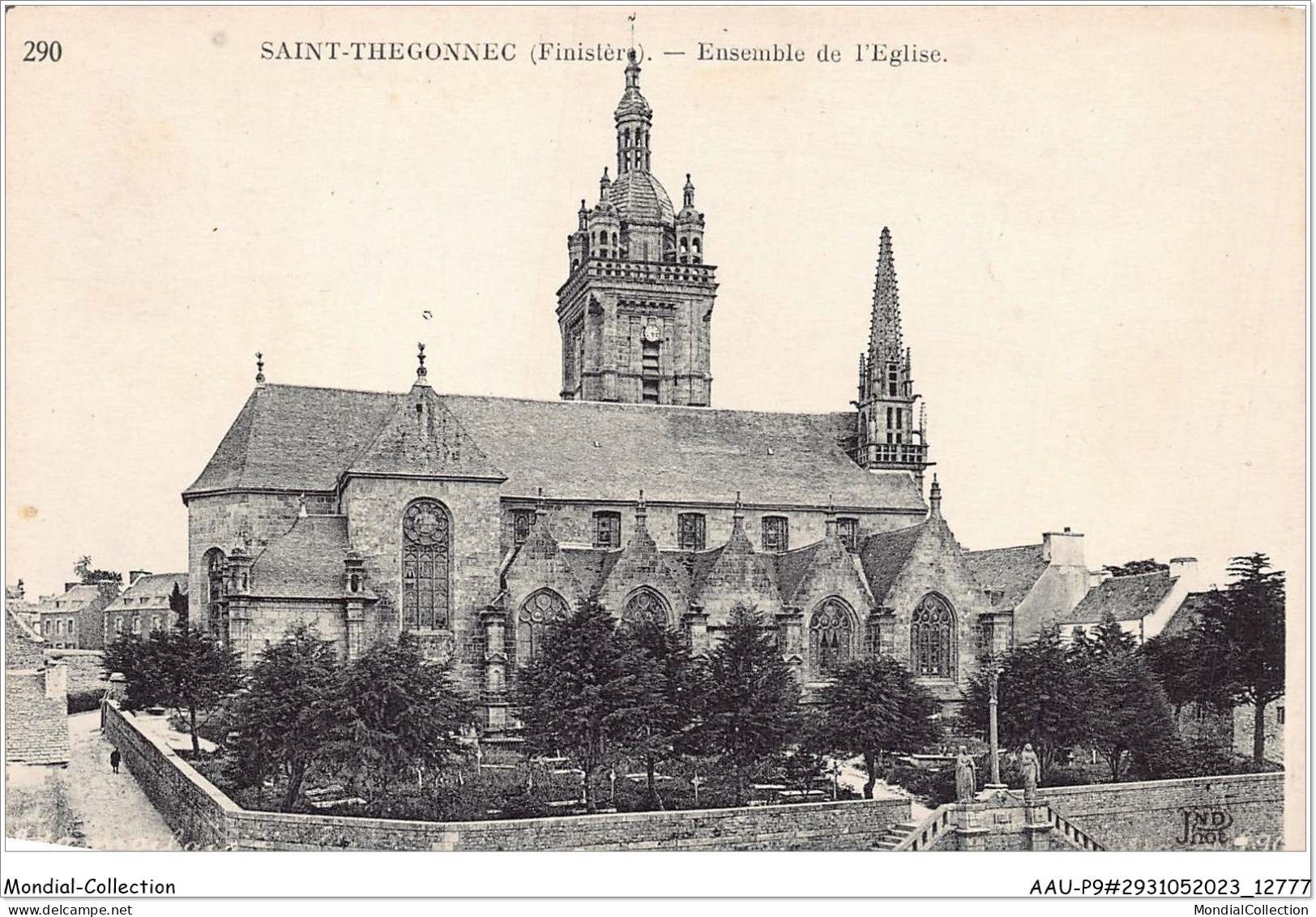 AAUP9-29-0810 - SAINT-THEGONNEC - Ensemble De L'Eglise - Saint-Thégonnec