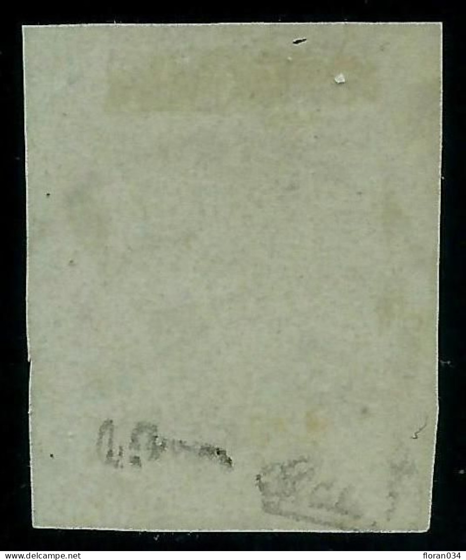 France N° 48 Obl. Càd T.17 "30 Juin 71" - Signé Calves/A.Brun - Cote 750 Euros - TTB Qualité - 1870 Bordeaux Printing