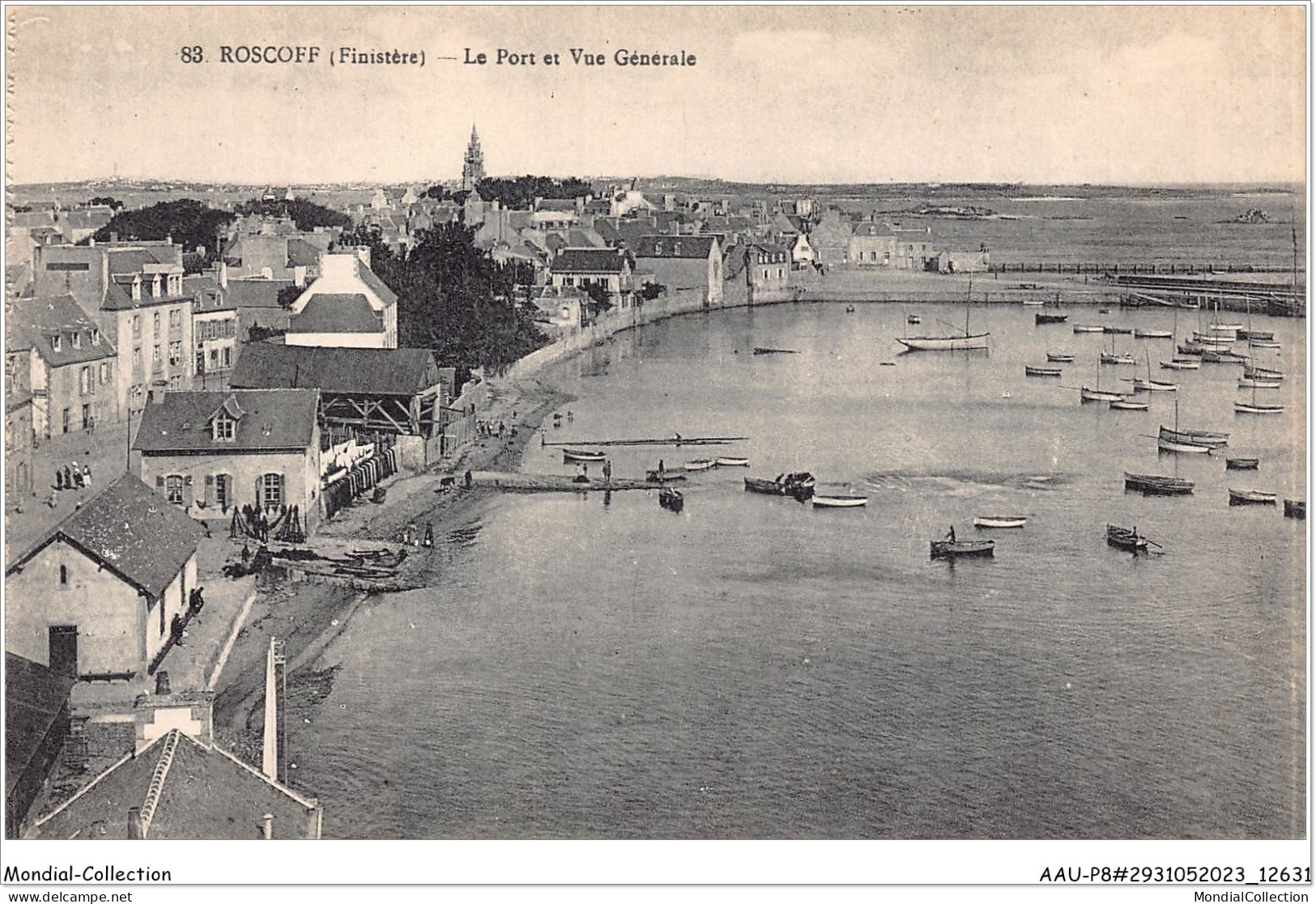 AAUP8-29-0737 - ROSCOFF - Le Port Et Vue Generale - Roscoff