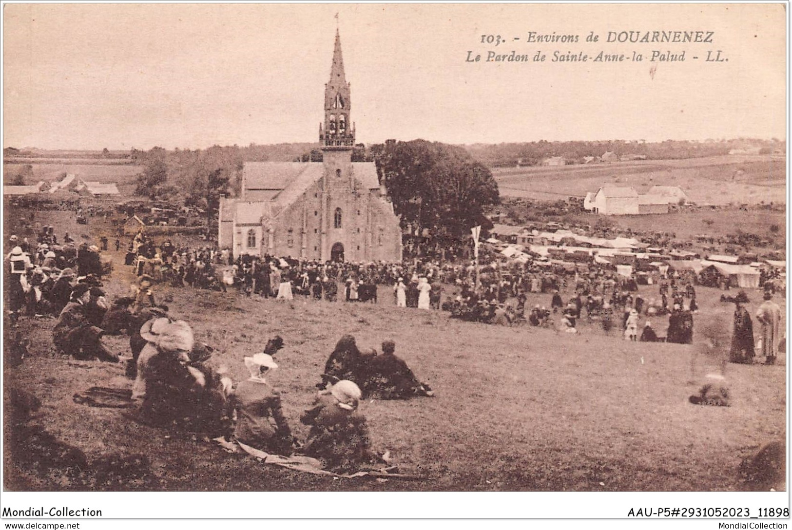 AAUP5-29-0456 - Le Pardon De SAINTE-ANNE-LA-PALUD - Douarnenez