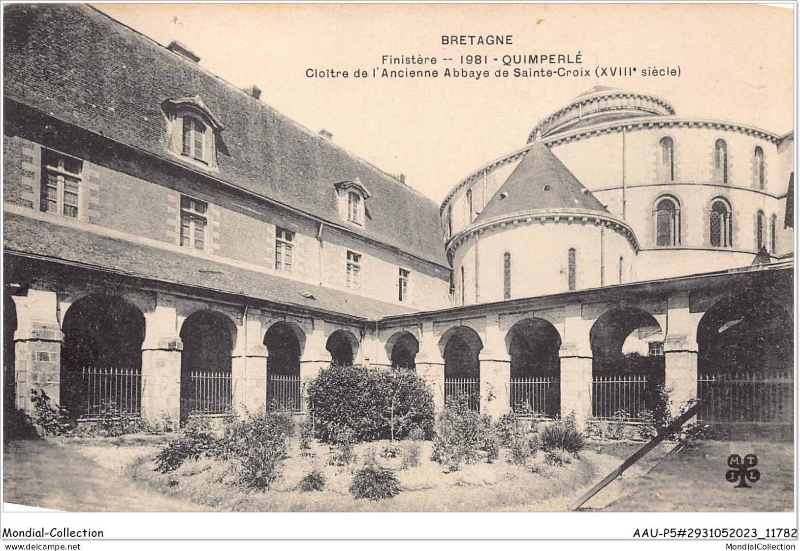 AAUP5-29-0398 - QUIMPERLE - Cloitre De L'Ancienne Abbaye De Sainte Croix - Quimperlé