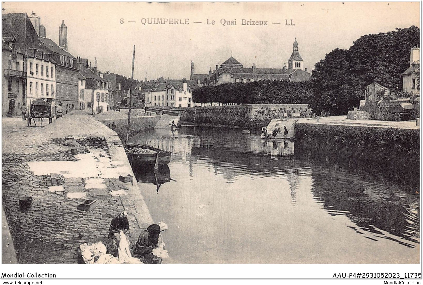 AAUP4-29-0374 - QUIMPERLE - Le Quai Brizeux - Quimperlé
