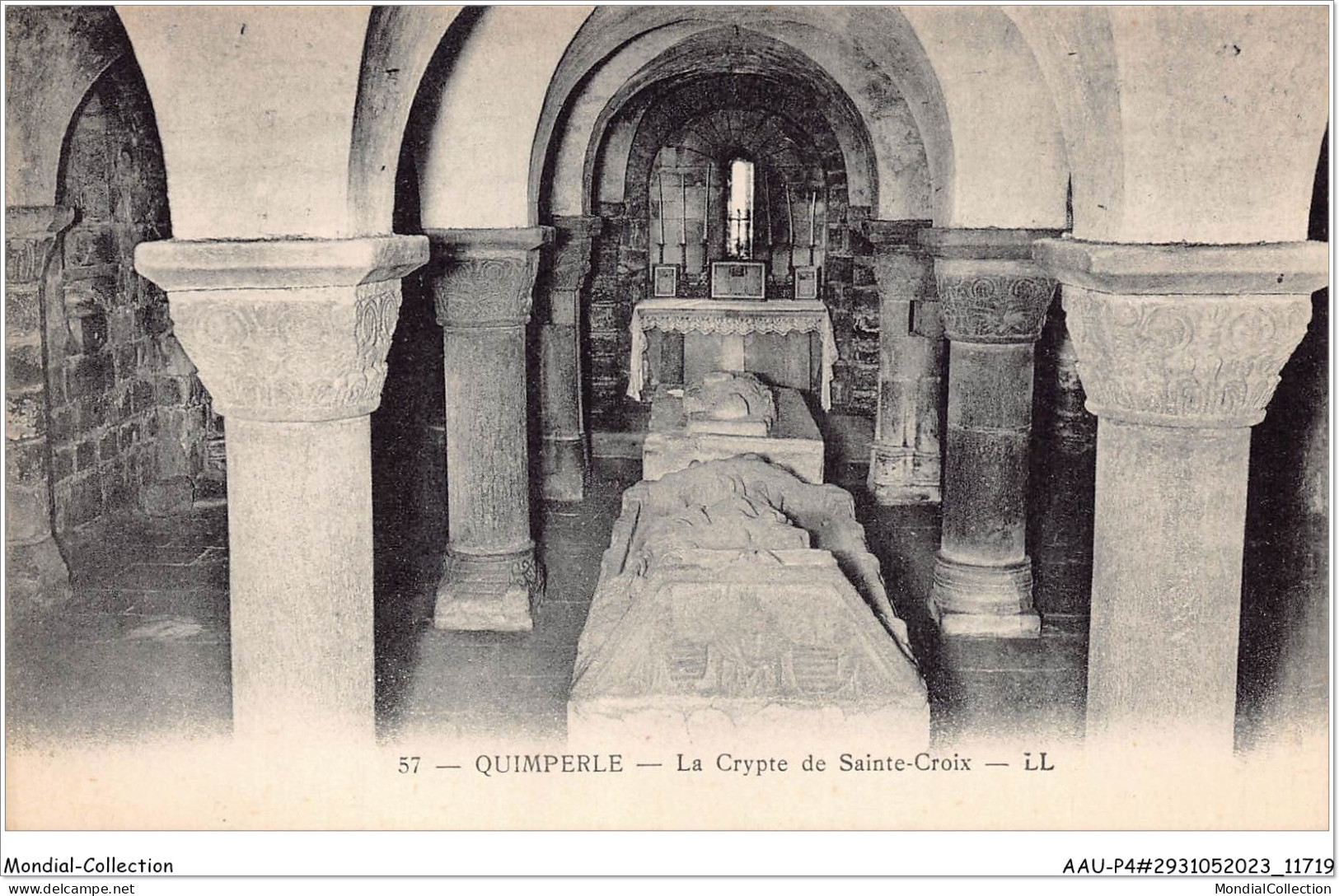 AAUP4-29-0366 - QUIMPERLE - La Crypte De Sainte Croix - Quimperlé