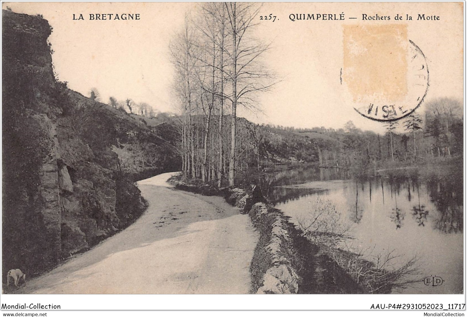AAUP4-29-0365 - QUIMPERLE - Rochers De La Motte - Quimperlé