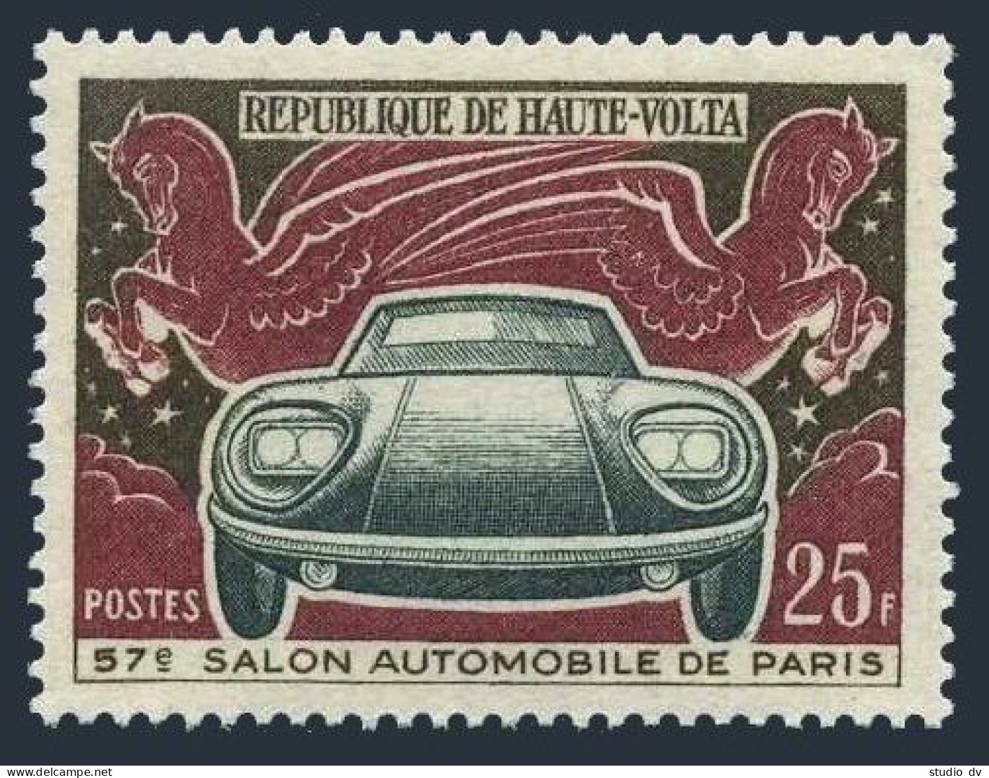 Burkina Faso 231, MNH. Michel 310. Old, New Citroen Cars. 1970. - Burkina Faso (1984-...)