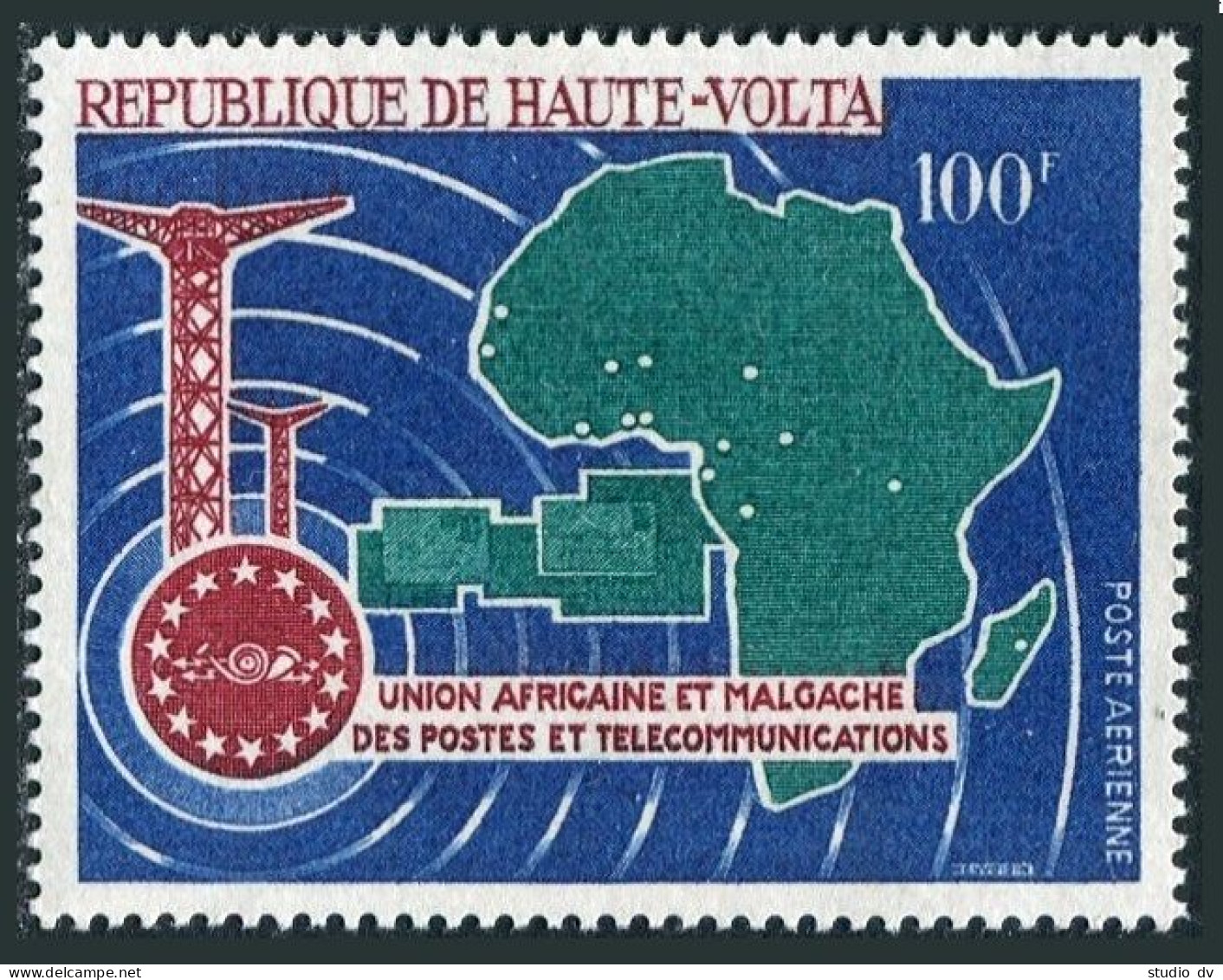 Burkina Faso C50,MNH.Michel 227. African Postal Union UAMPT 1967. - Burkina Faso (1984-...)