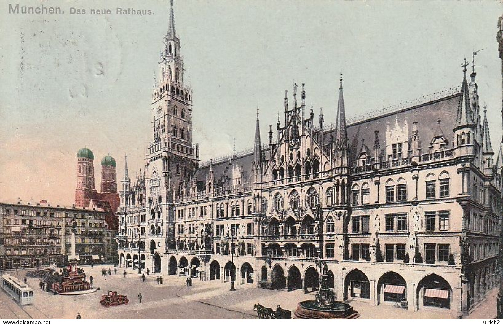 AK München - Das Neue Rathaus - 1908 (69495) - Muenchen