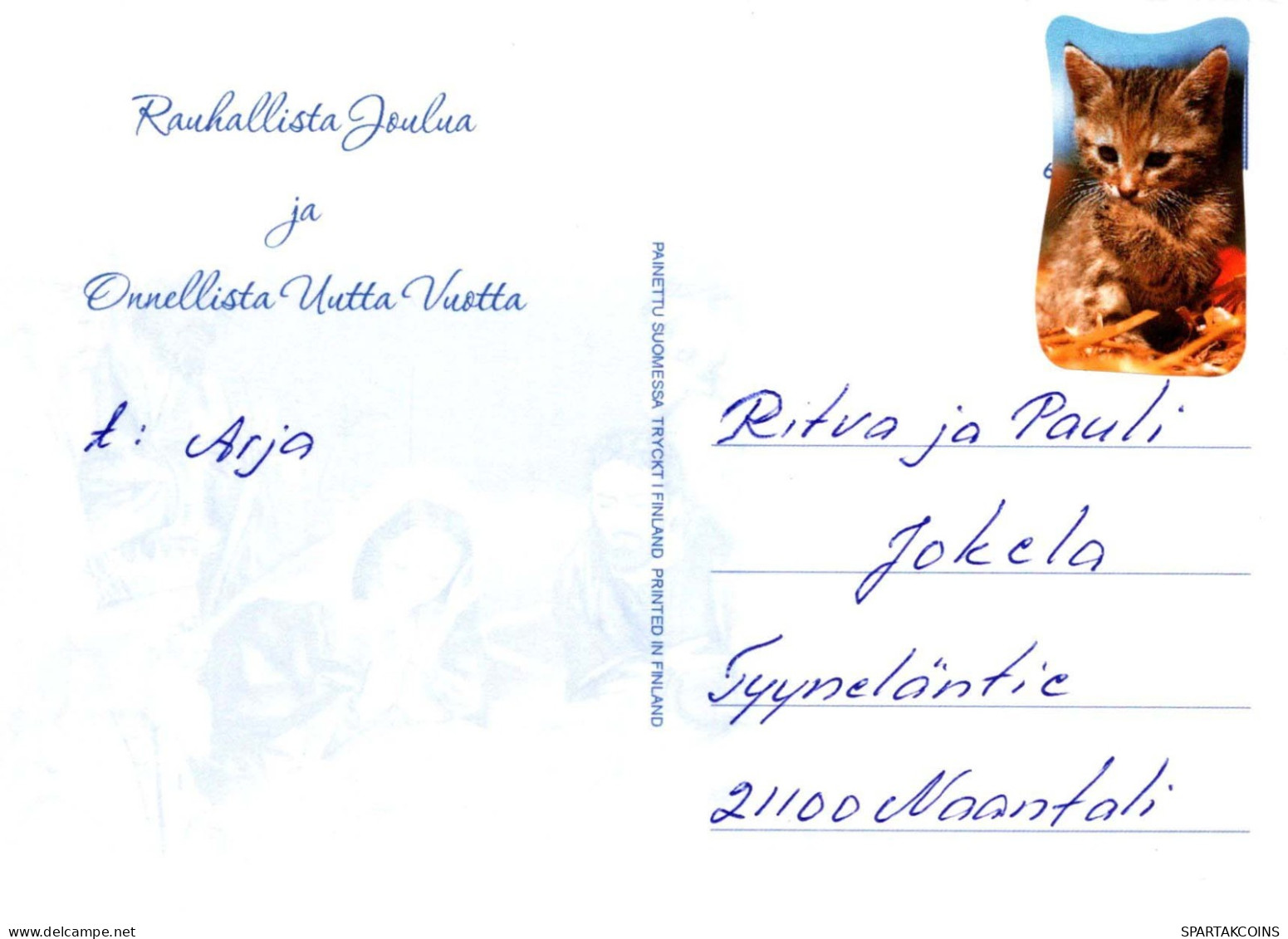 Vierge Marie Madone Bébé JÉSUS Noël Religion Vintage Carte Postale CPSM #PBB965.A - Vierge Marie & Madones