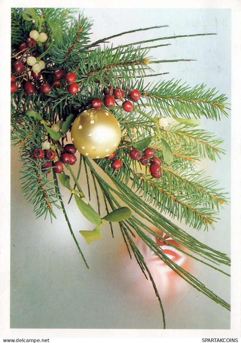 Feliz Año Navidad Vintage Tarjeta Postal CPSM #PBA872.A - Nouvel An