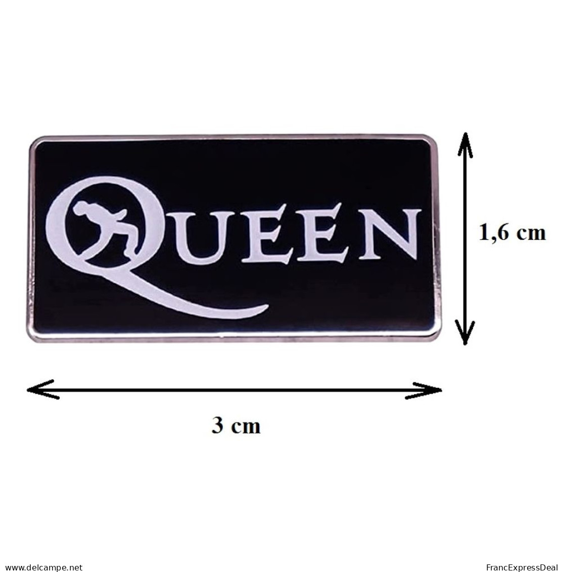 Pin's NEUF En Métal Pins - Queen Freddie Mercury (Réf 1) - Music