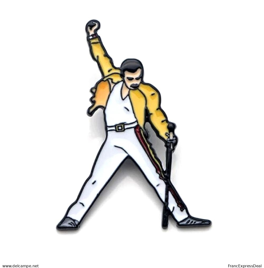 Pin's NEUF En Métal Pins - Queen Freddie Mercury (Réf 2) - Music