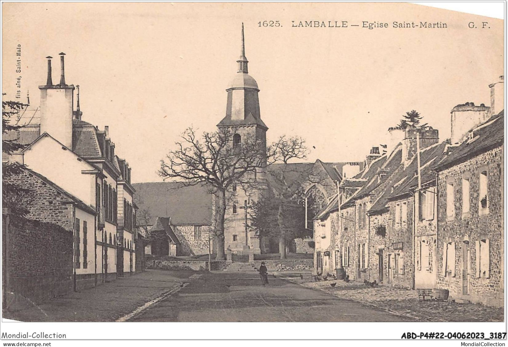 ABDP4-22-0341 - LAMBALLE - Eglise Saint Martin - Lamballe