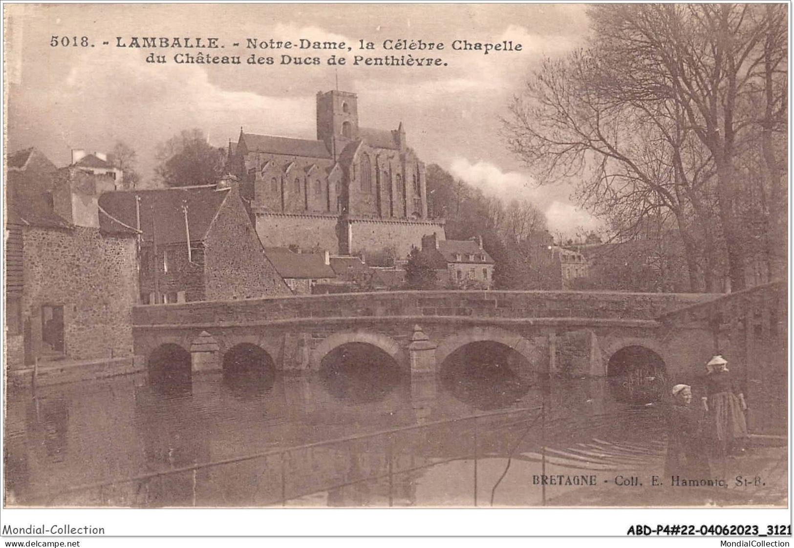 ABDP4-22-0308 - LAMBALLE - Notre Dame - La Celebre Chapelle Du Chateau Des Ducs De Penthievre - Lamballe