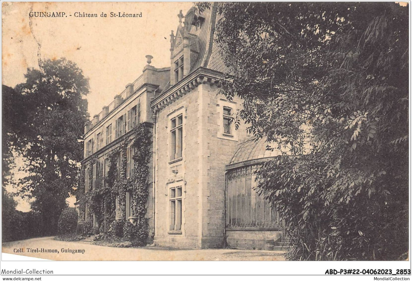 ABDP3-22-0174 - GUINGAMP - Chateau De St Leonard - Guingamp