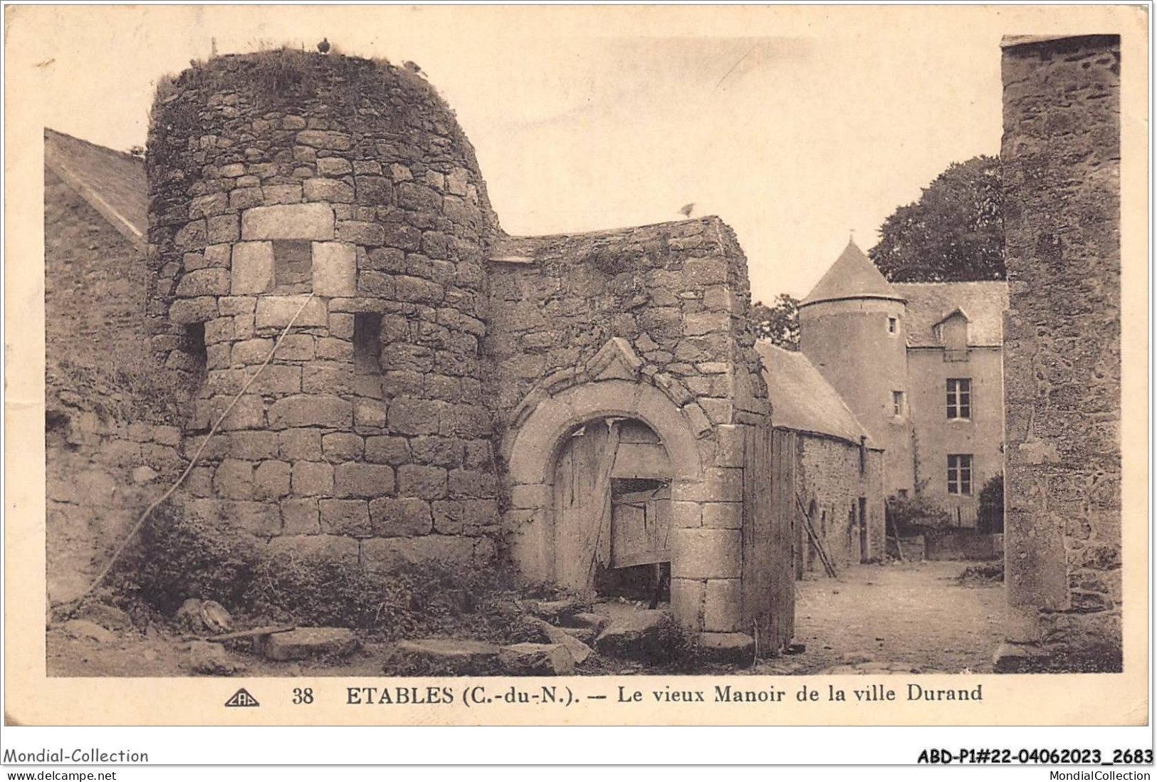 ABDP1-22-0089 - ETABLES - Le Vieux Manoir De La Ville Durand - Etables-sur-Mer