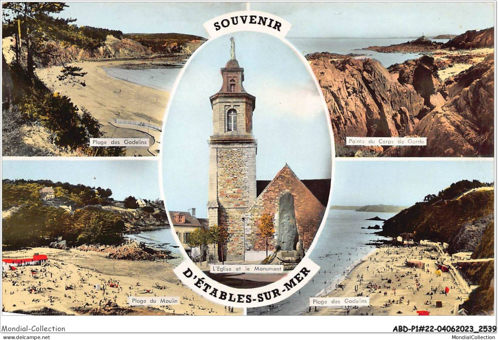 ABDP1-22-0017 - Souvenir D'ETABLES Sur Mer - Etables-sur-Mer