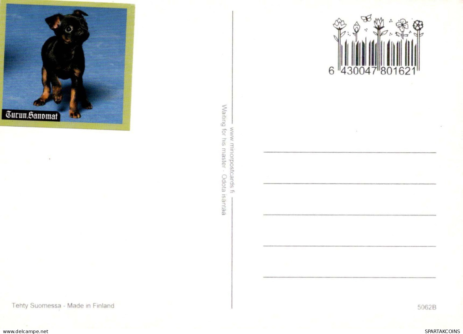 CHIEN Animaux Vintage Carte Postale CPSM #PBQ411.A - Dogs