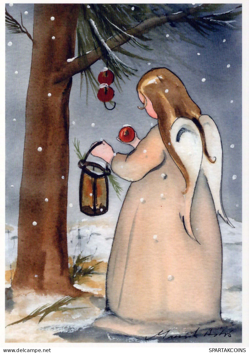 ENGEL Weihnachten Vintage Ansichtskarte Postkarte CPSM #PBP591.A - Angels