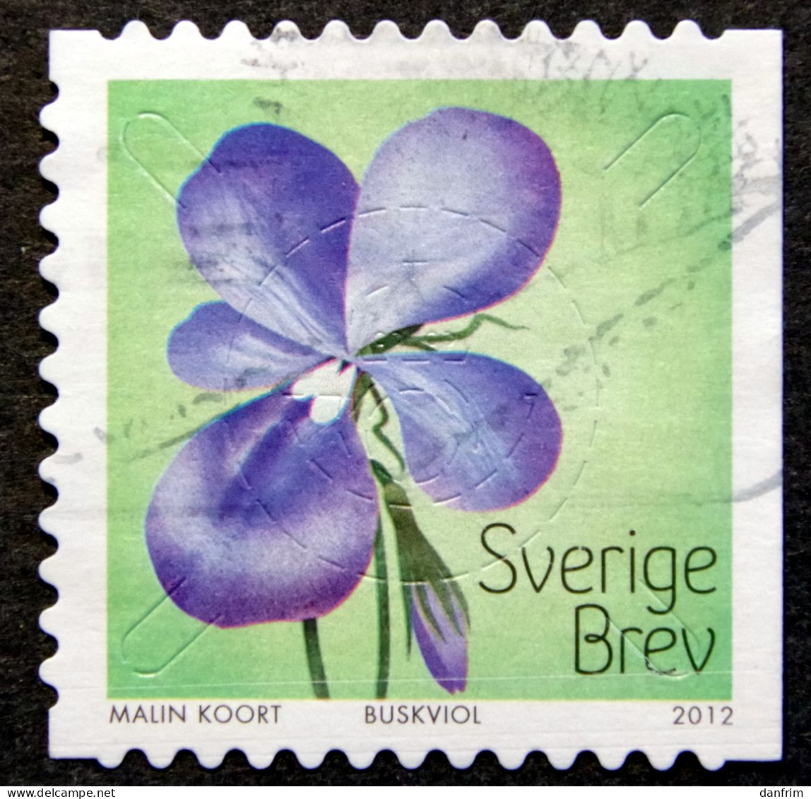 Sweden  2012 Flowers    MiNr.2891  (0)  ( Lot  D 2155  ) - Gebraucht