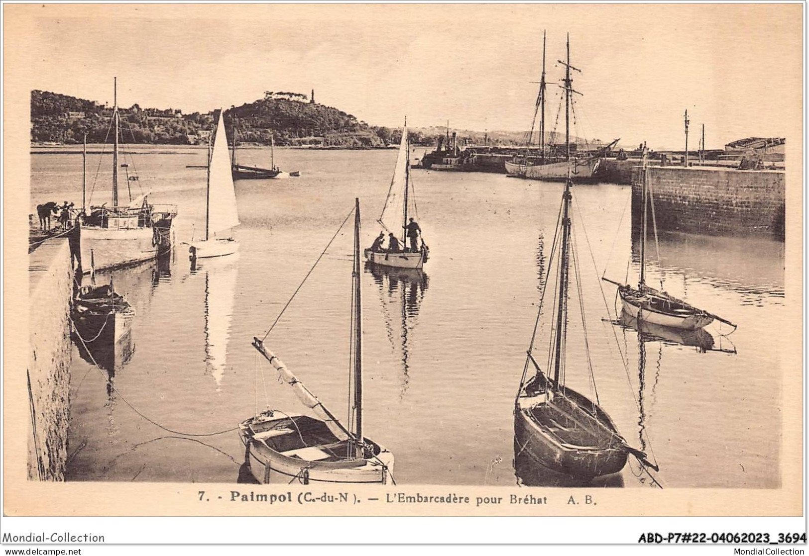 ABDP7-22-0594 - PAIMPOL - L'Embarcadere Pour Brehat - Paimpol
