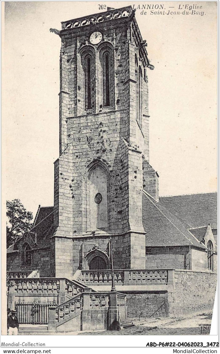 ABDP6-22-0484 - LANNION - L'Eglise De Saint Jean De Bany - Lannion