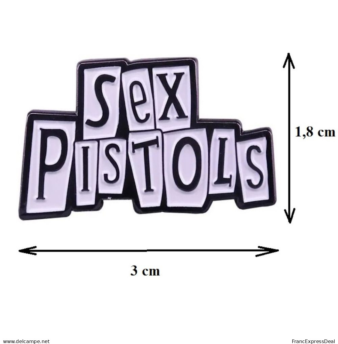 Pin's NEUF En Métal Pins - Sex Pistols Punk Rock - Musique