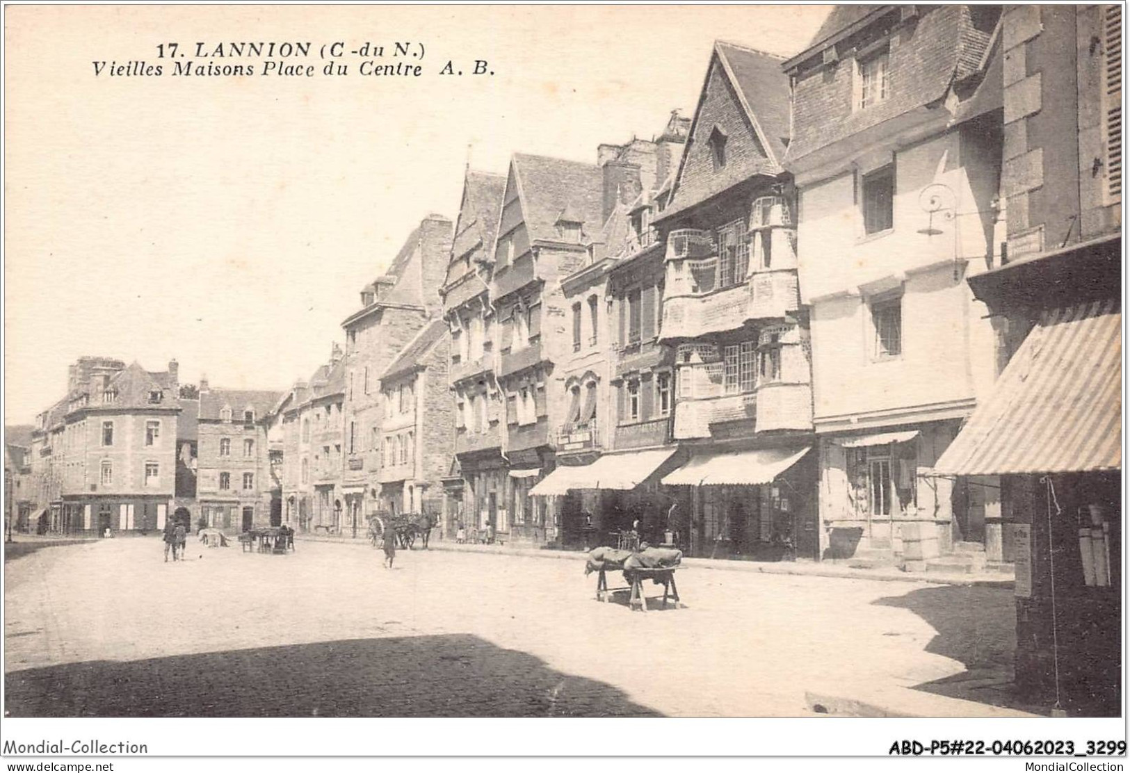 ABDP5-22-0397 - LANNION - Vieille Maison - Place Du Centre - Lannion
