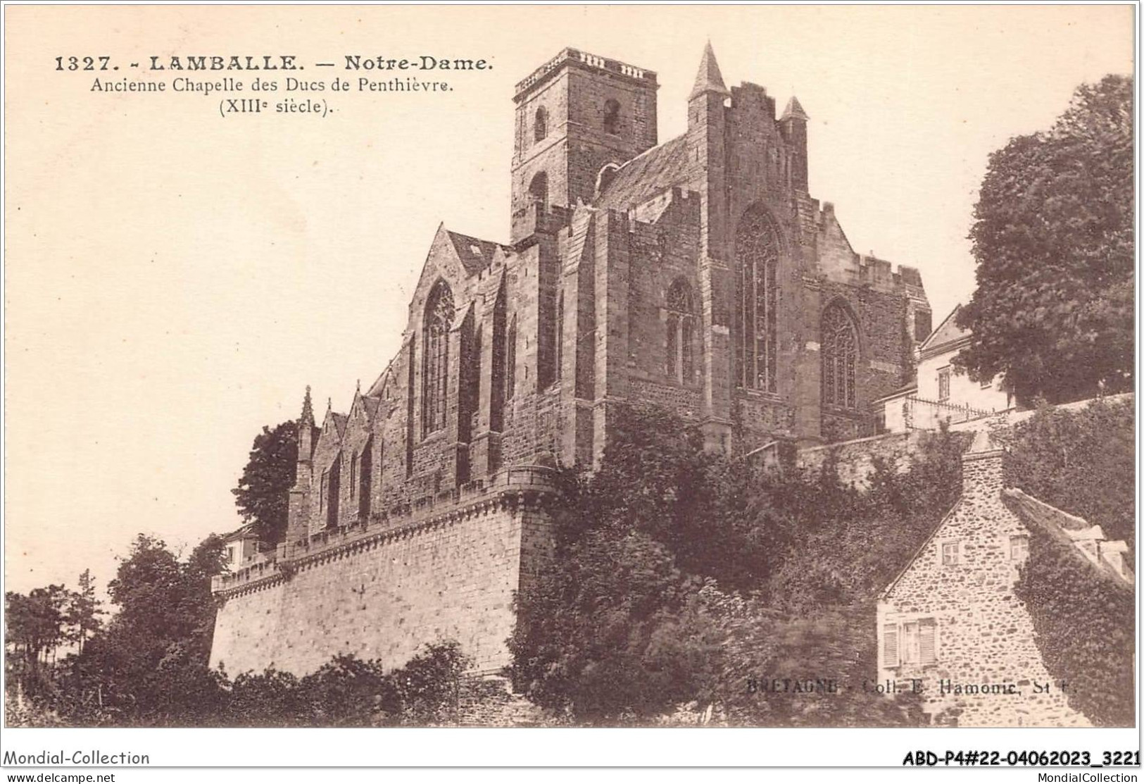 ABDP4-22-0358 - LAMBALLE - Notre Dame - Ancienne Chapelle Du Chateau Des Ducs De Panthievre - Lamballe