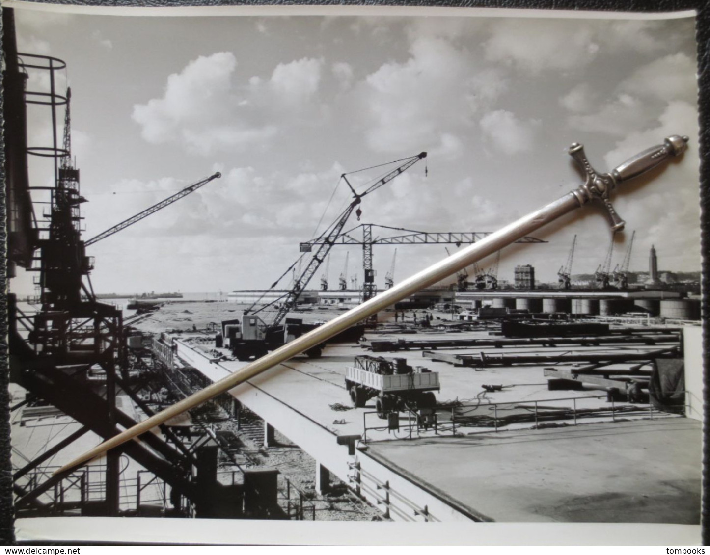 Le Havre - Photo Originale - Travaux - Port - Construction Du Hangar 14 - 1962  - TBE - - Lieux