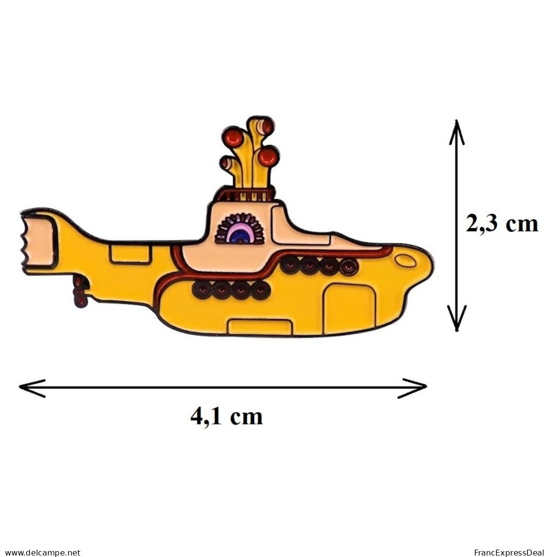 Pin's NEUF En Métal Pins - The Beatles Yellow Submarine - Muziek