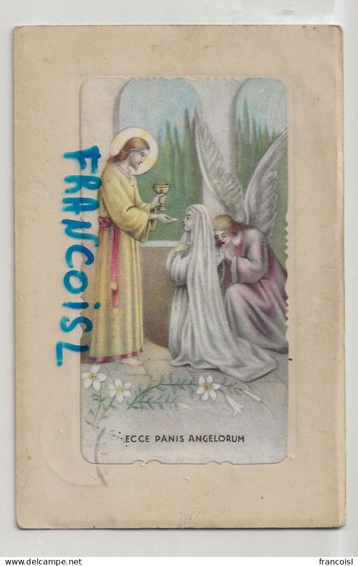 Communion. Jésus Et Ange. Ecce Panis Angelorum - Other & Unclassified