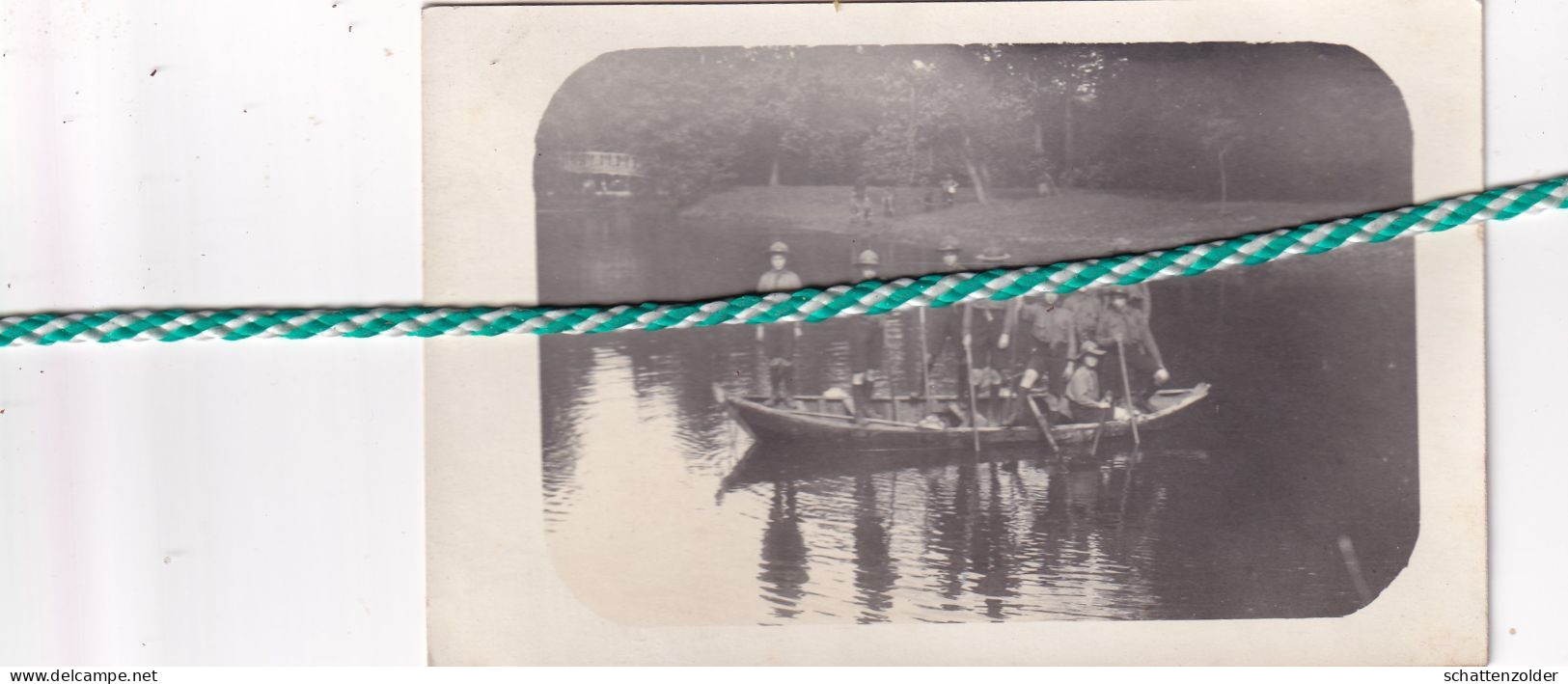 Gent, Gand, Fotokaart Scouts St, Barbe, 1920. - Gent