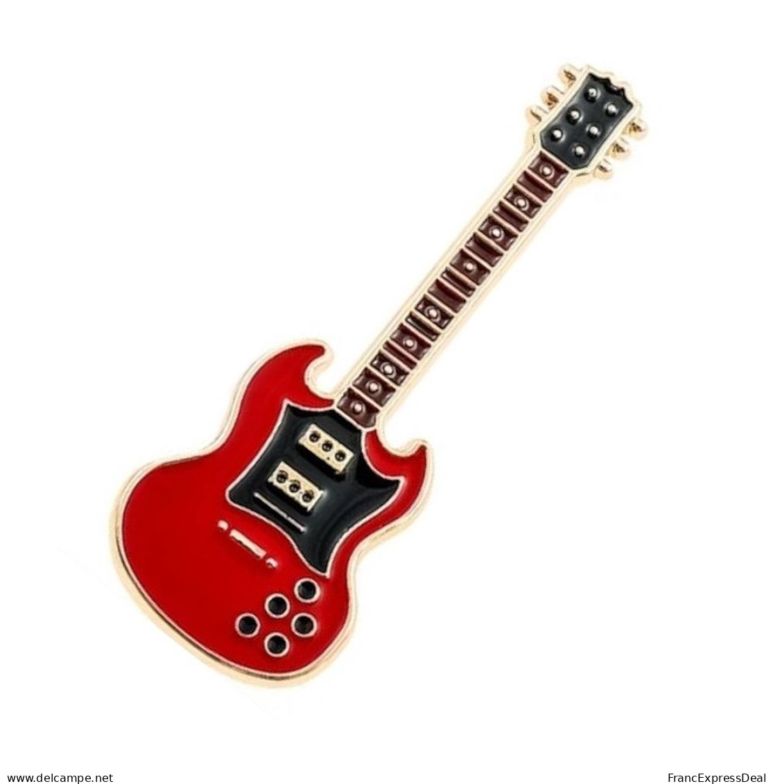 Pin's NEUF En Métal Pins - Guitare Electrique Rock Musique - Music