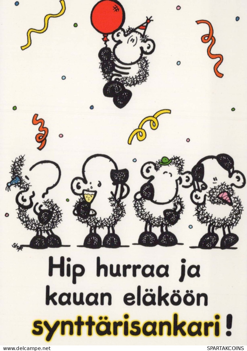 MONKEY Animals Vintage Postcard CPSM #PBS615.A - Humour