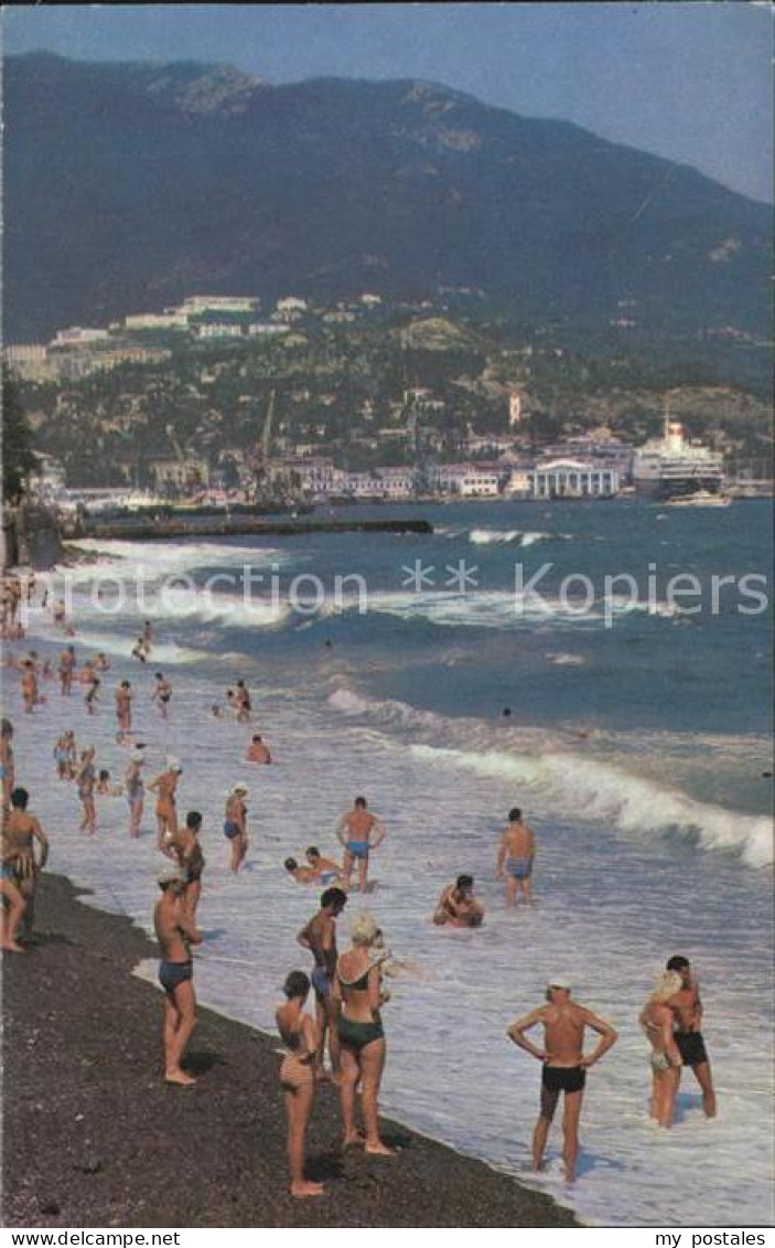 72540743 Jalta Yalta Krim Crimea Strand   - Ukraine