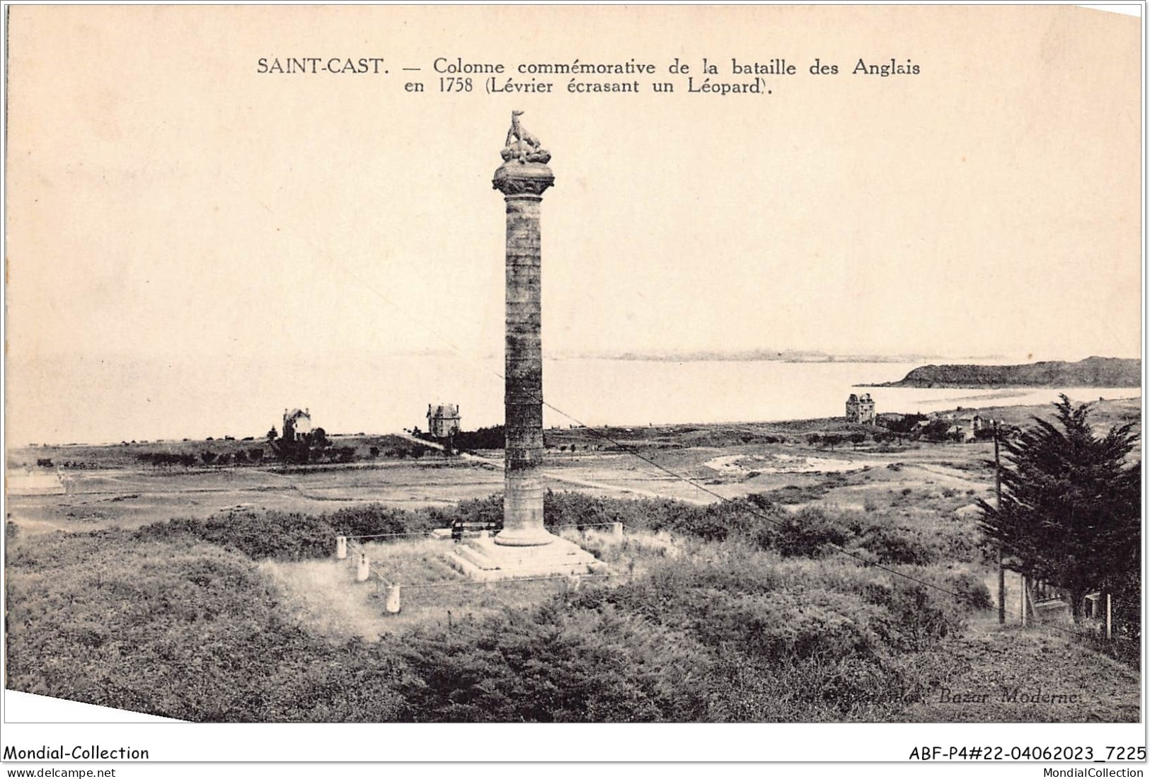 ABFP4-22-0318 - SAINT-CAST-LE-GUILDO - Colonne Commemorative De La Bataille Des Anglais  - Saint-Cast-le-Guildo